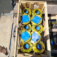 فلنج گلودار pn-16 فولادی